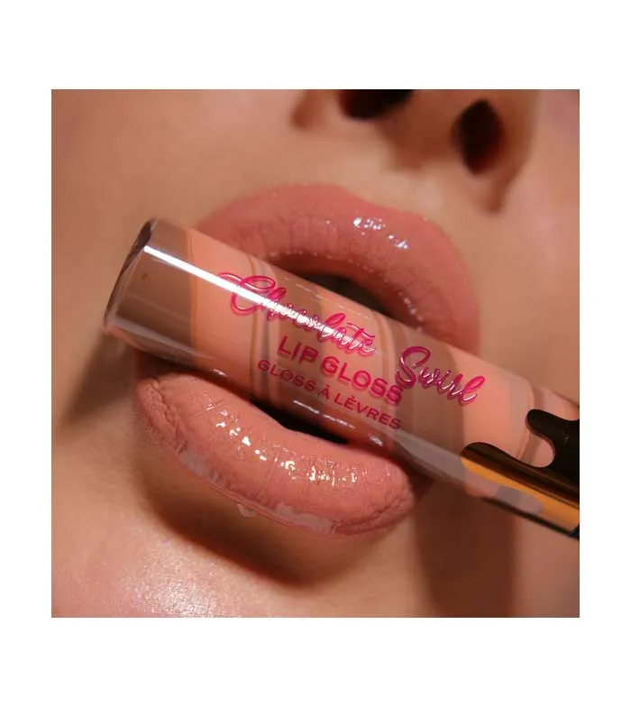 I HEART REVOLUTION  BRILLO DE LABIOS CHOCOLATE SOFT SWIRL  VANILLA GELATO