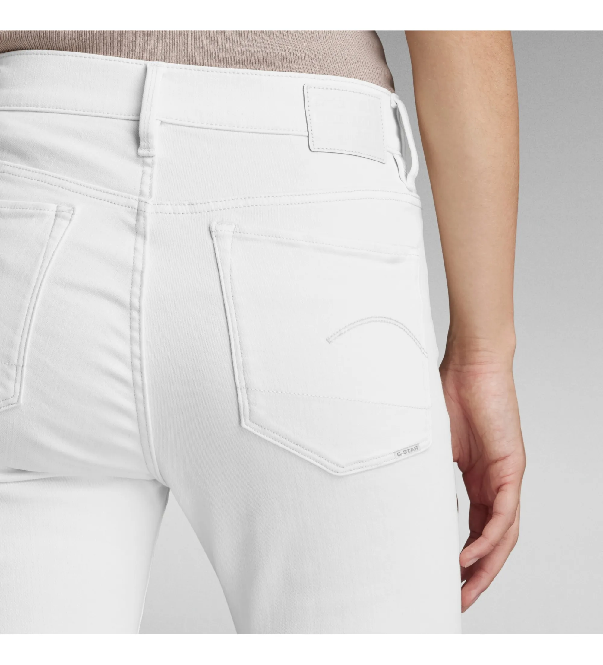 Jeans 3301 Skinny blanco