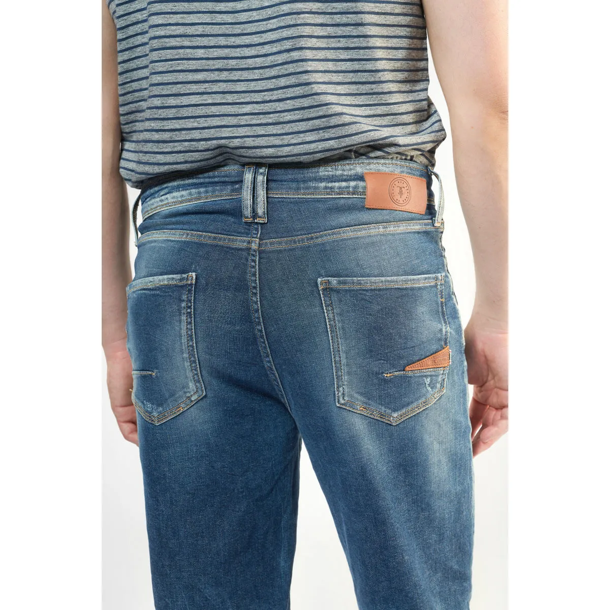Jeans loose, ancho , 7/8