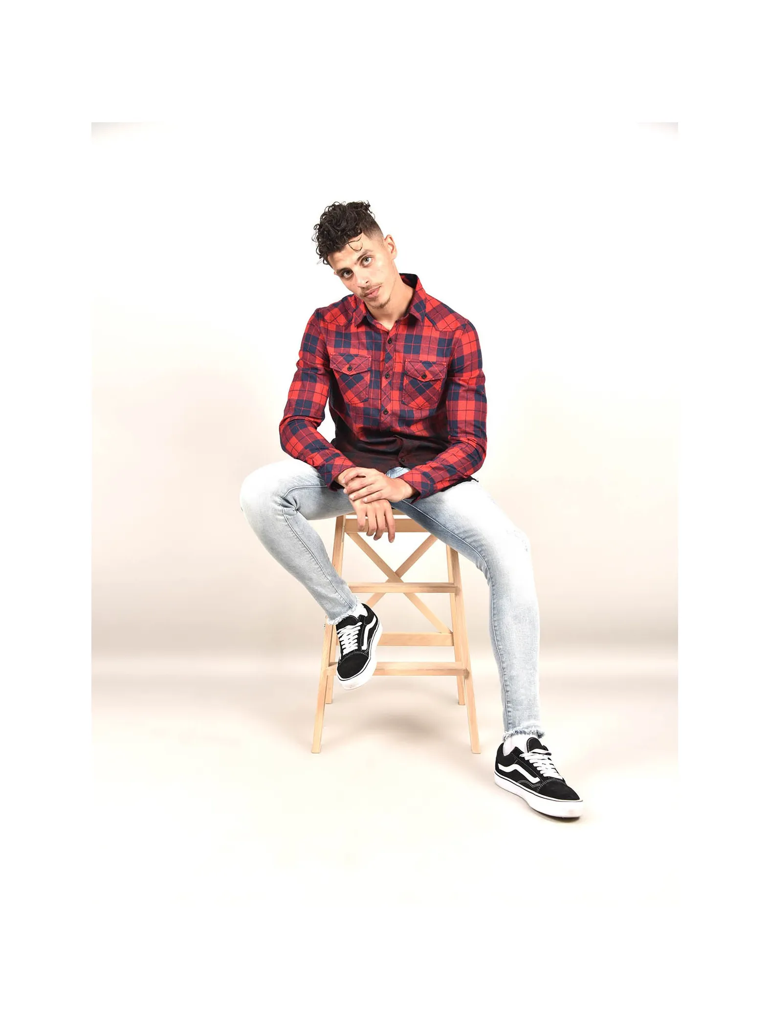 Jeans slim lavados 88169965