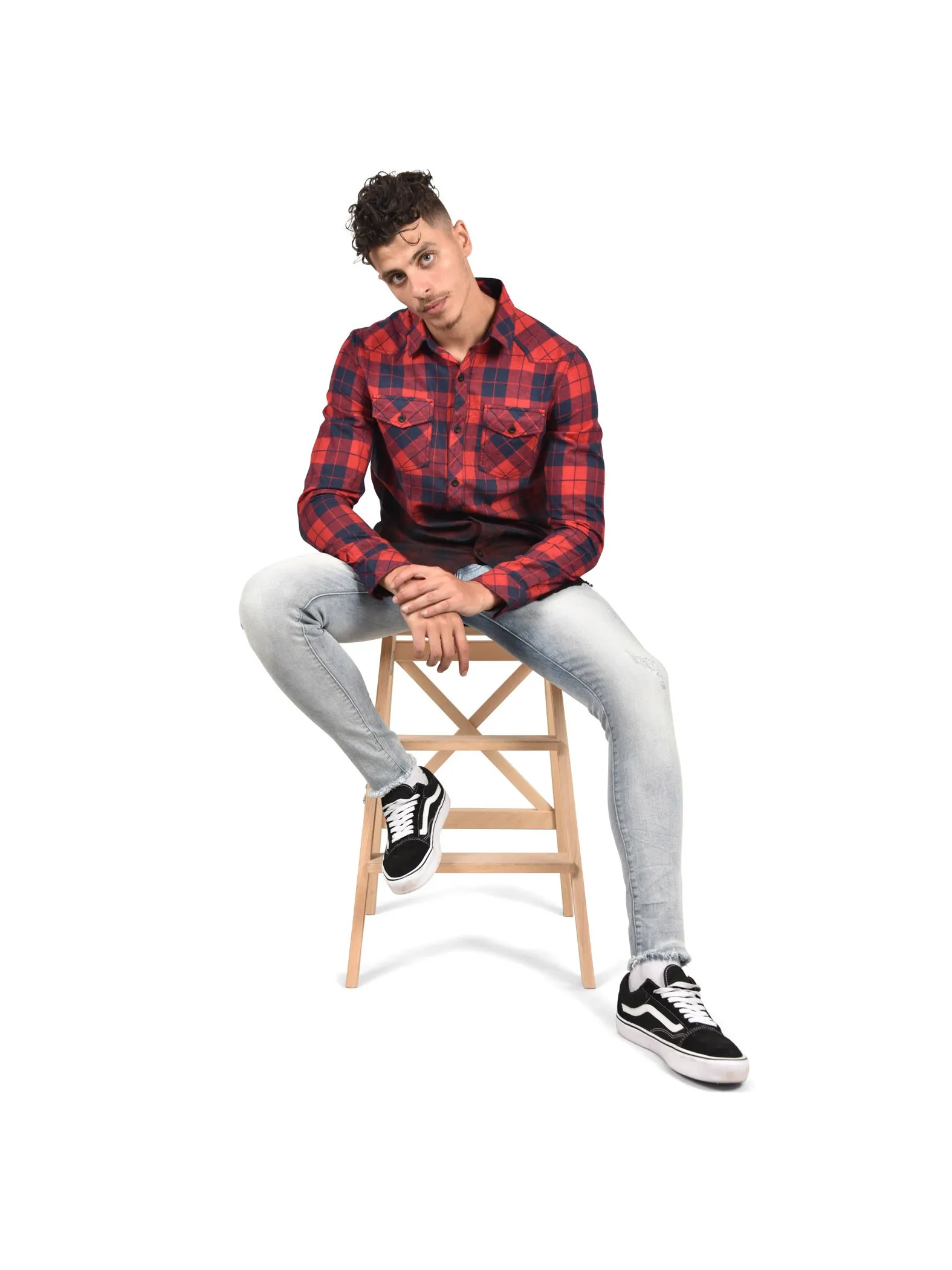 Jeans slim lavados 88169965