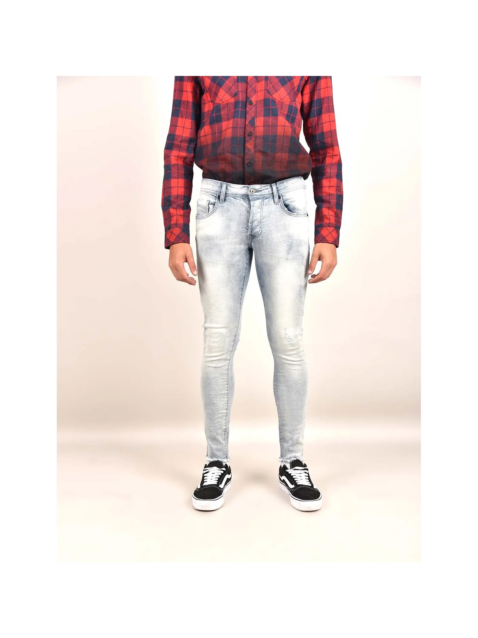 Jeans slim lavados 88169965