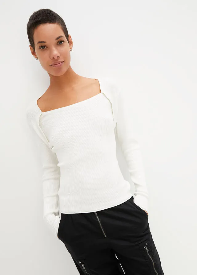 Jersey Blanco lana