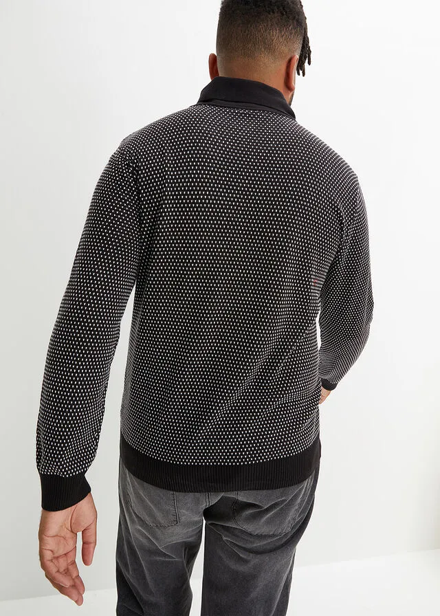 JERSEY MARRóNNEGRO
