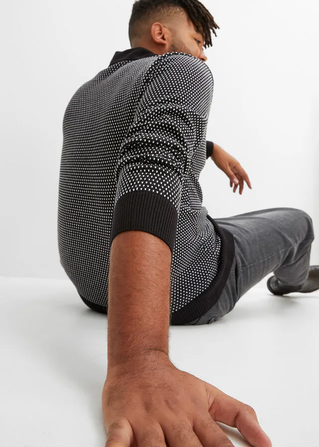 JERSEY MARRóNNEGRO