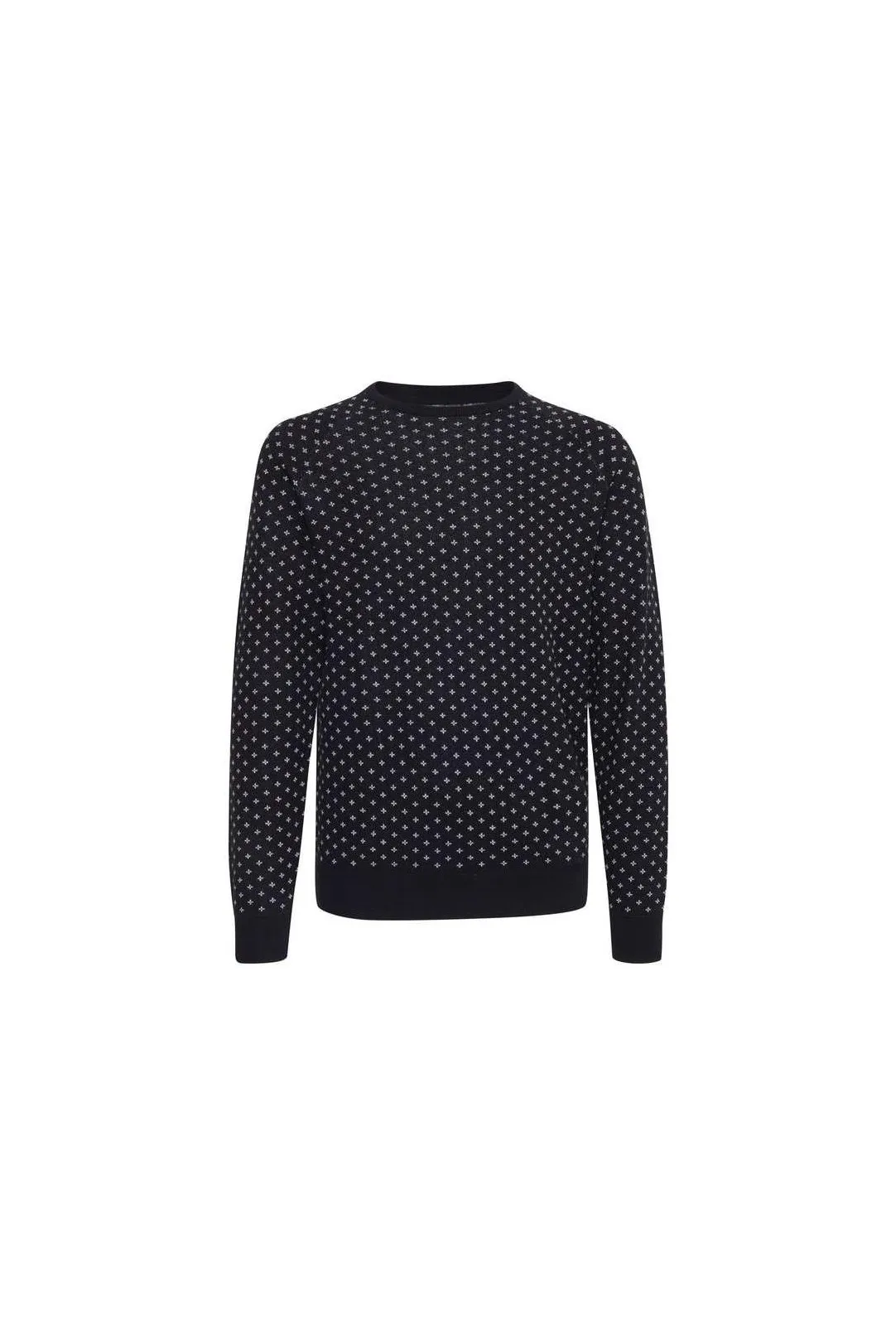 Jersey punto hombre negro