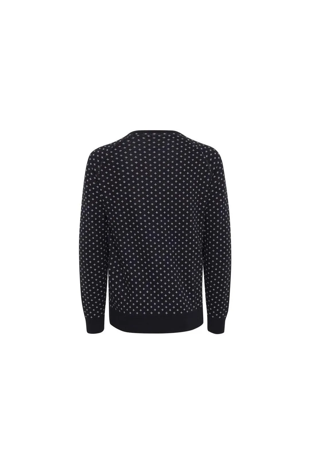 Jersey punto hombre negro