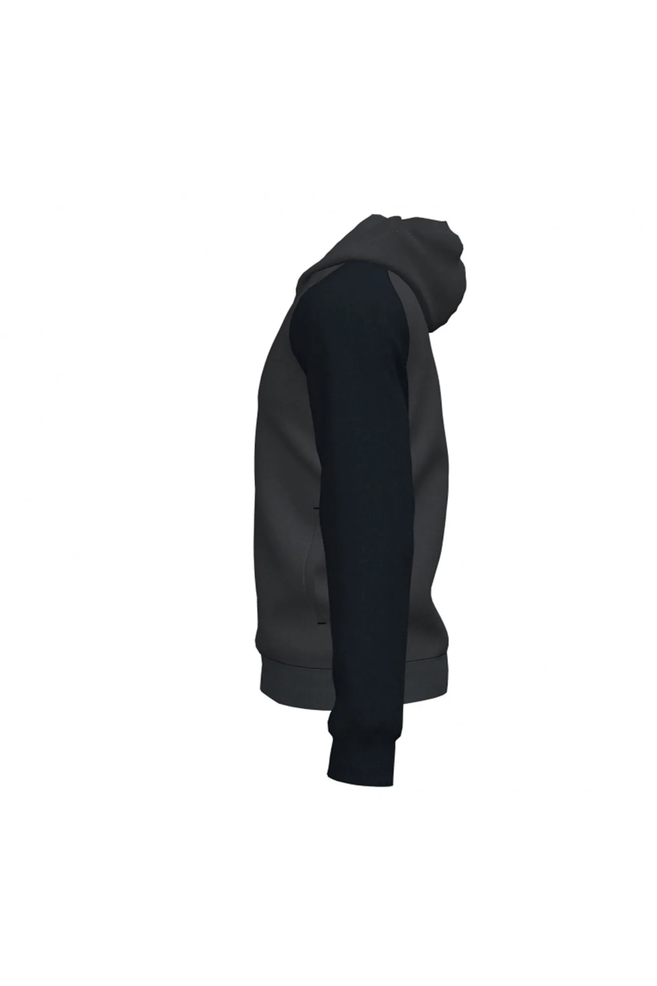 Joma Chaqueta Con Capucha Academy Iv Antracita Negro