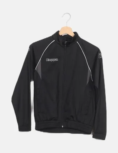 Kappa Chaqueta negra deportiva