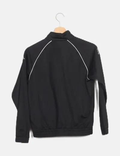 Kappa Chaqueta negra deportiva