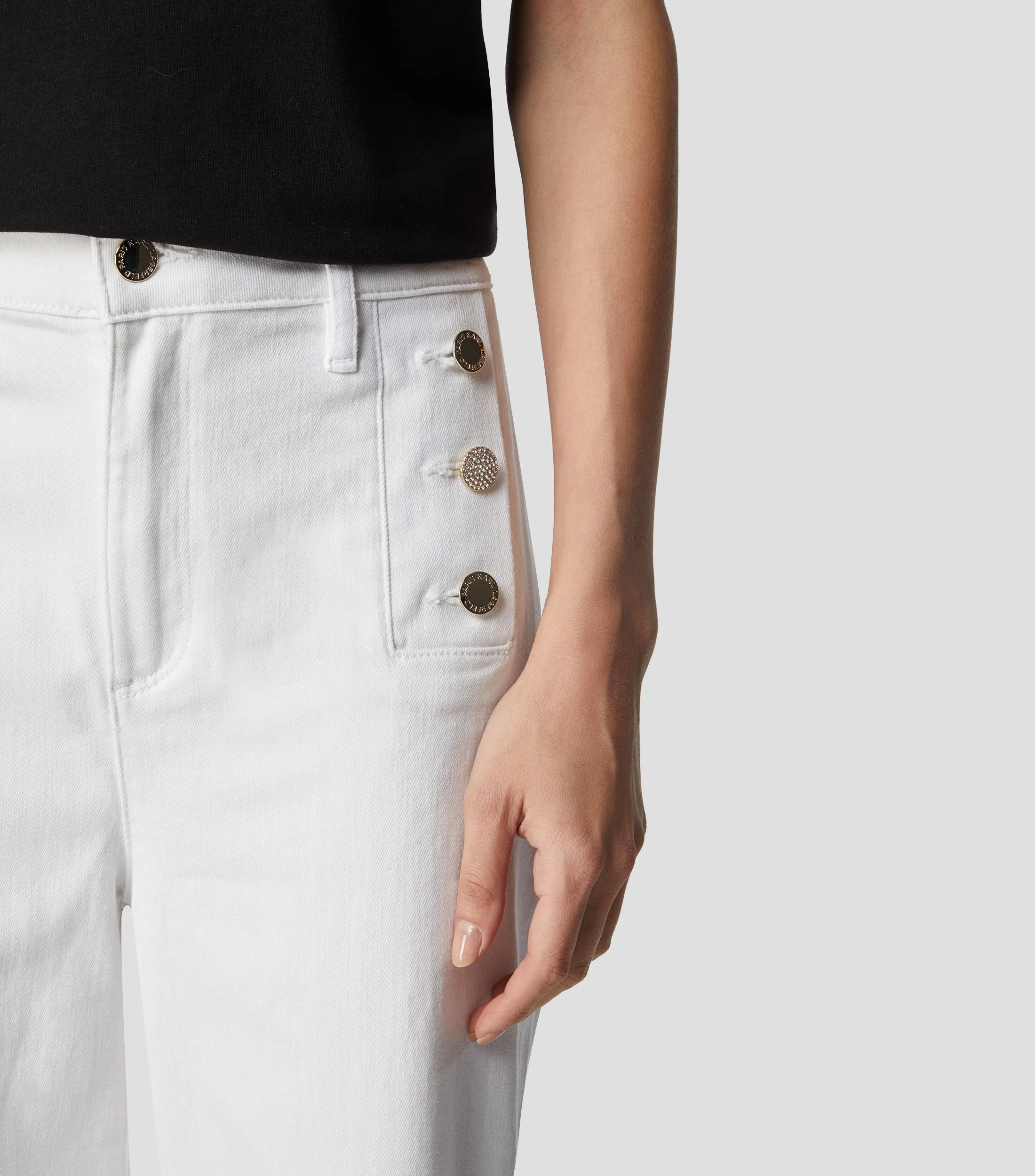 Karl Lagerfeld Jeans Wideleg Mujer