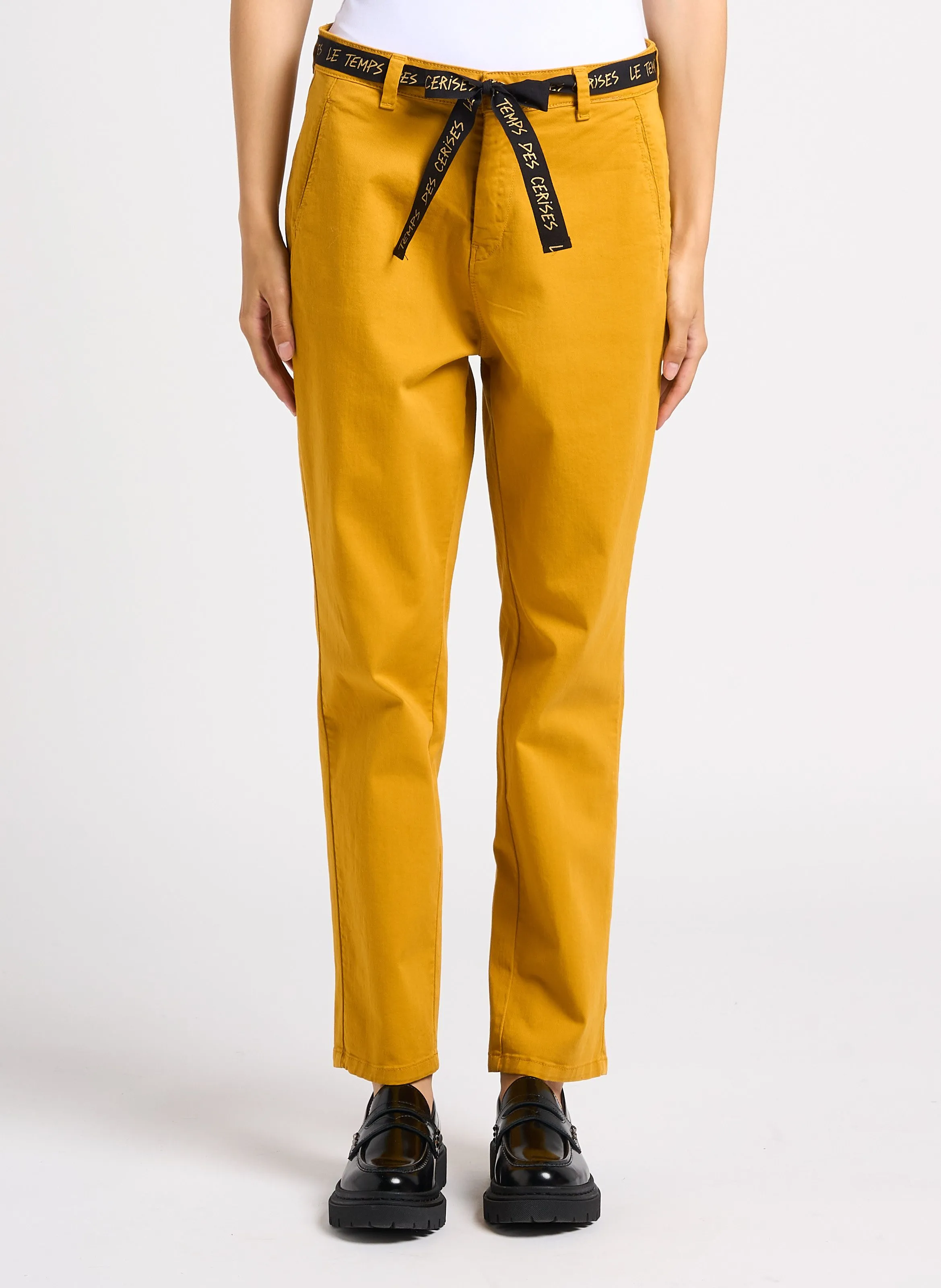 LE TEMPS DES CERISES ERLE  PANTALóN CHINO DE MEZCLA DE ALGODóN EN MULTICOLOR