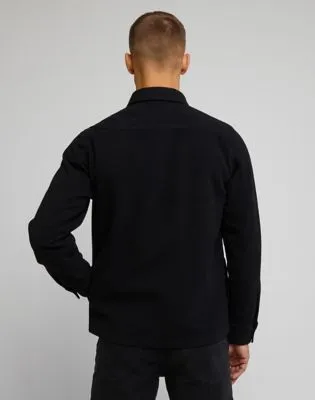 Lee 101 Overshirt "Washed Black"