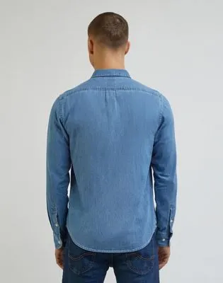 Lee Button Down Shirt "Shasta Blue"