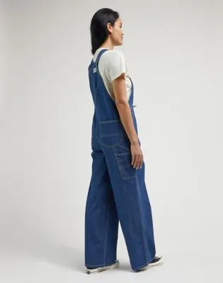 Lee Loose Bib Overall Indigo Rush Size XS