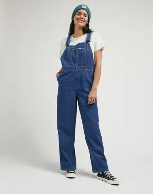 Lee Loose Bib Overall Indigo Rush Size XS