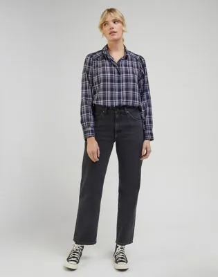 Lee Shirred Blouse "Jazzy Purple"