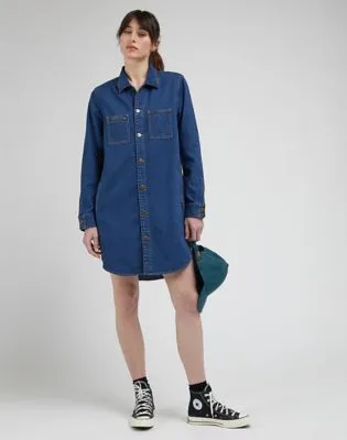 Lee Unionall Shirt Dress "Into The Moon"