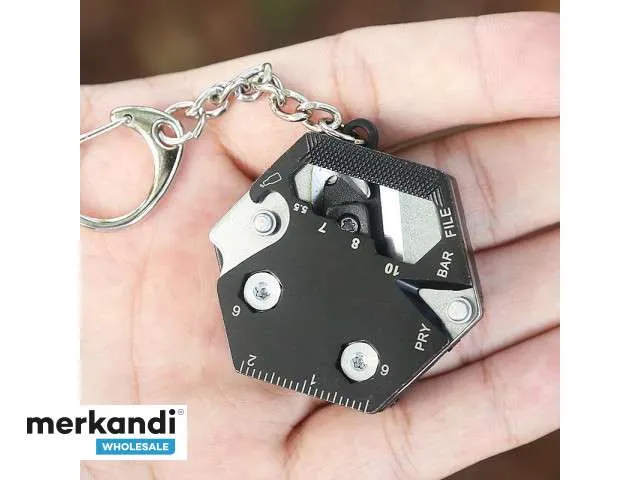 Llavero multiherramienta llaves herramientas torx cuchillo tarjeta
