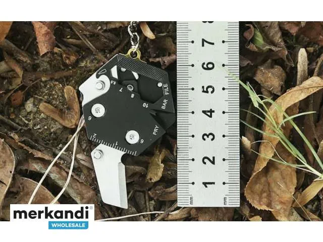 Llavero multiherramienta llaves herramientas torx cuchillo tarjeta