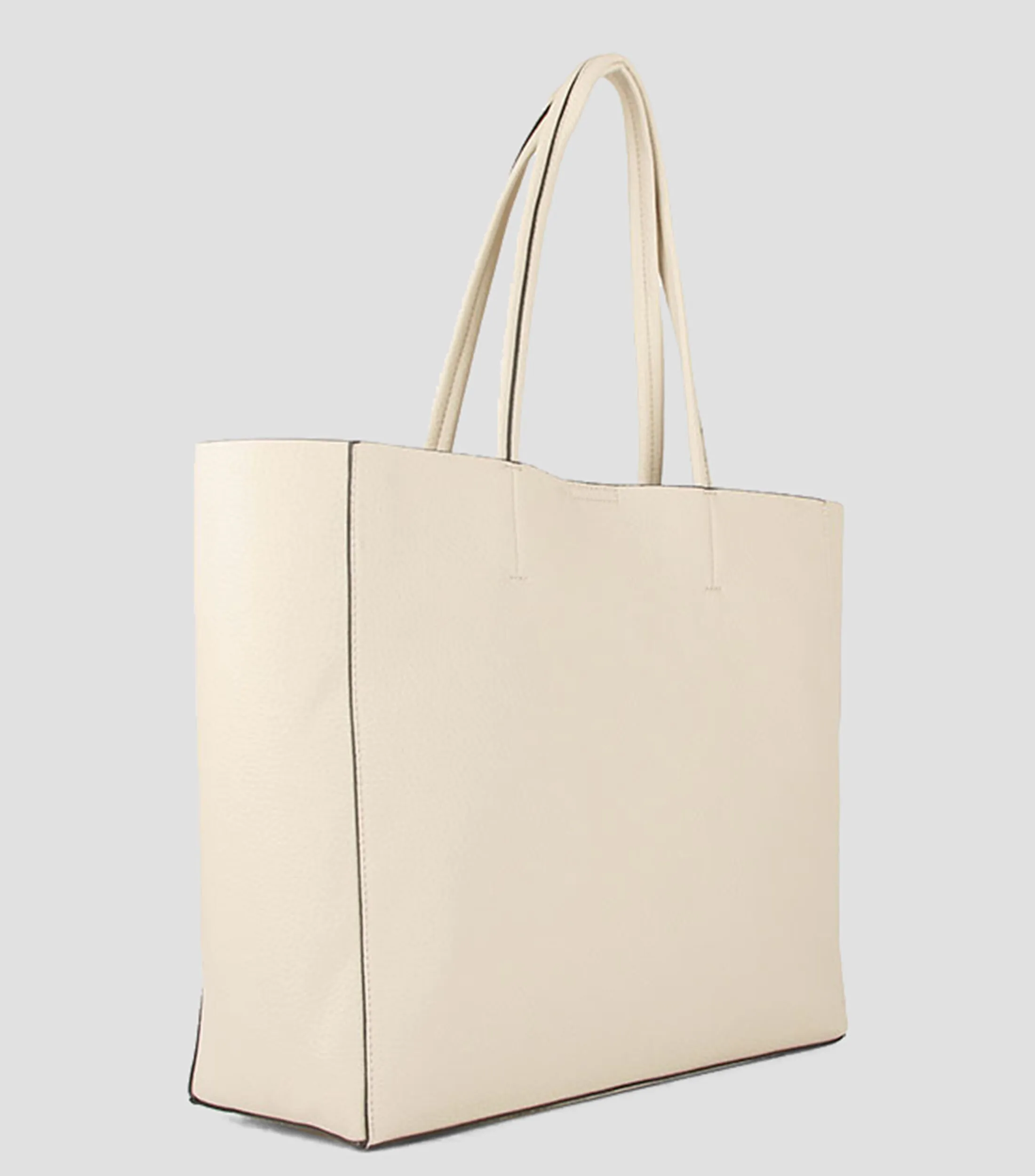 Lola Casademunt Bolso tote crudo troquelado Mujer