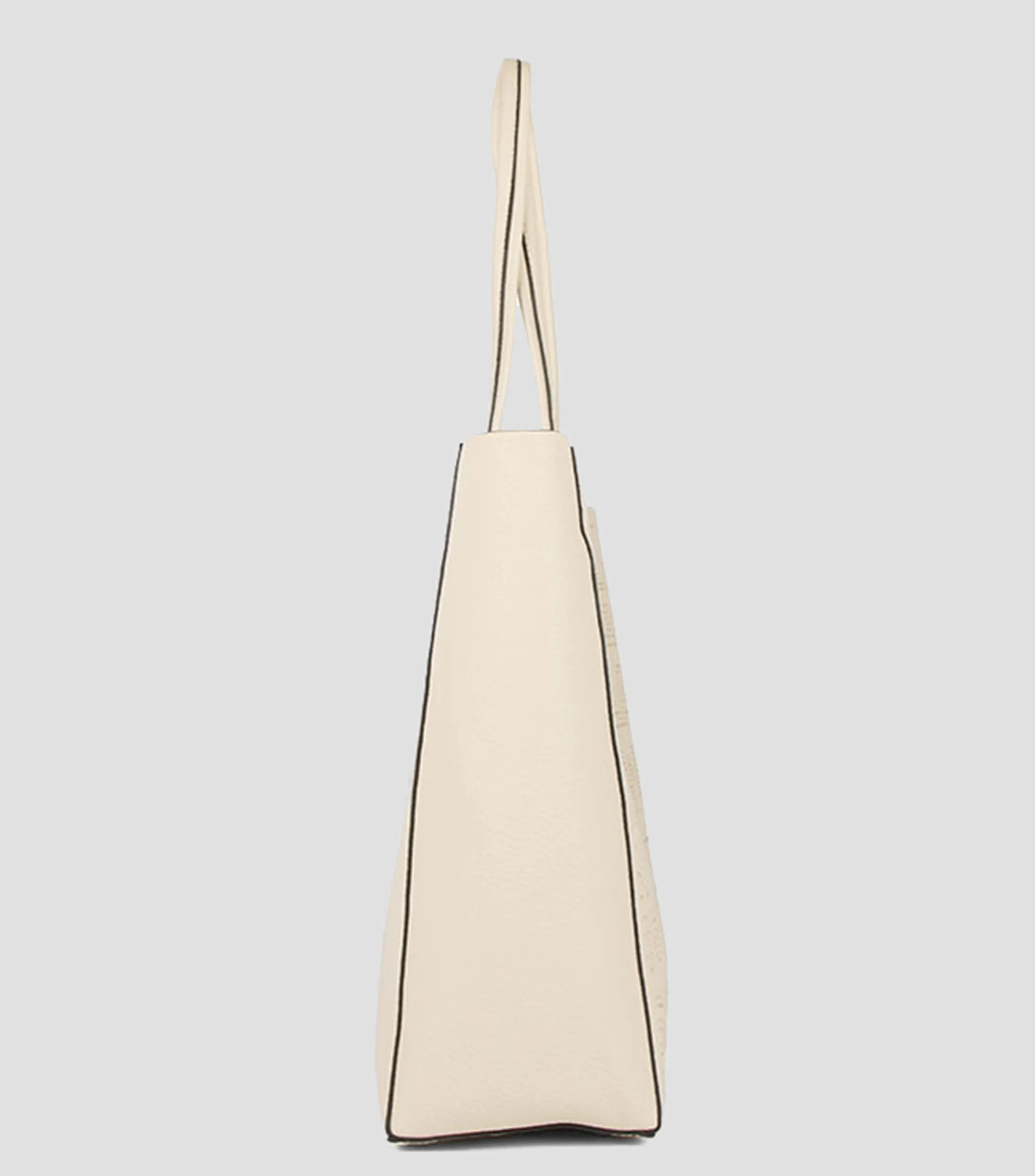 Lola Casademunt Bolso tote crudo troquelado Mujer