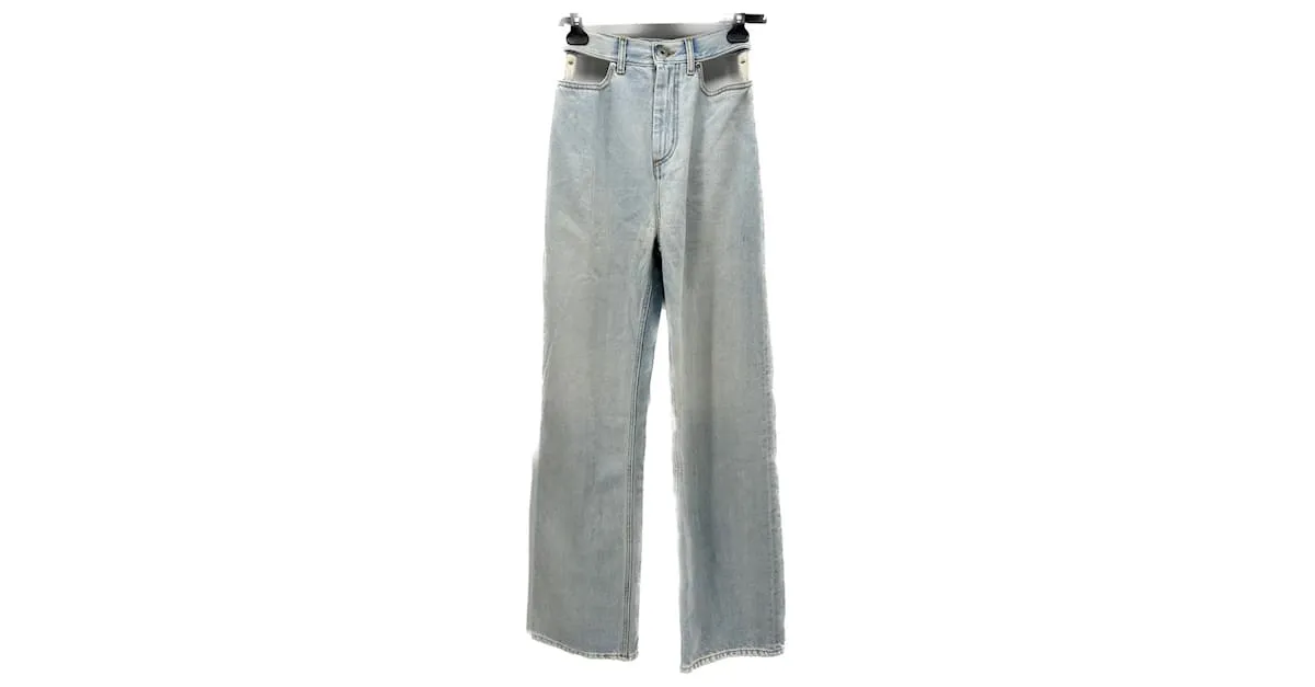 MAISON MARTIN MARGIELA Pantalón T.US 1 Algodón Azul 