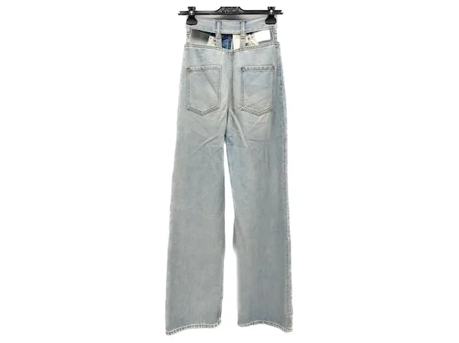 MAISON MARTIN MARGIELA Pantalón T.US 1 Algodón Azul 