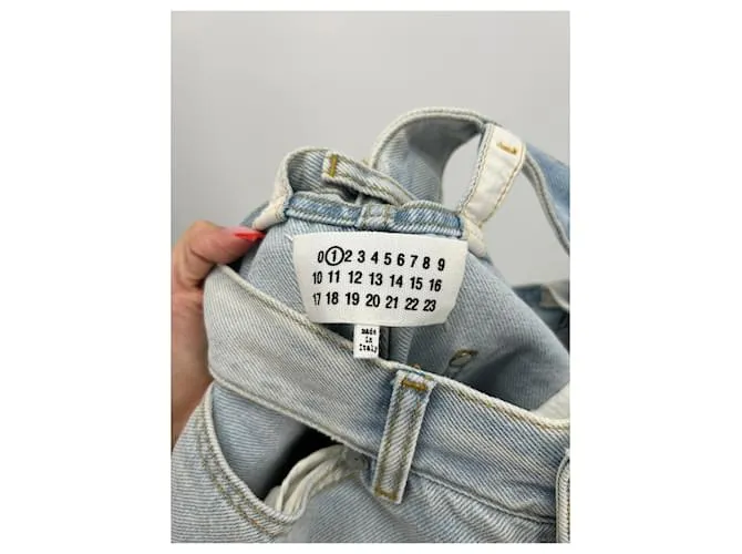 MAISON MARTIN MARGIELA Pantalón T.US 1 Algodón Azul 