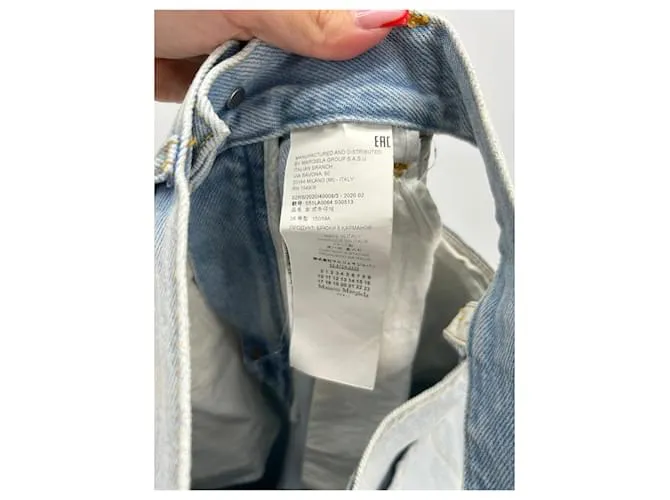 MAISON MARTIN MARGIELA Pantalón T.US 1 Algodón Azul 