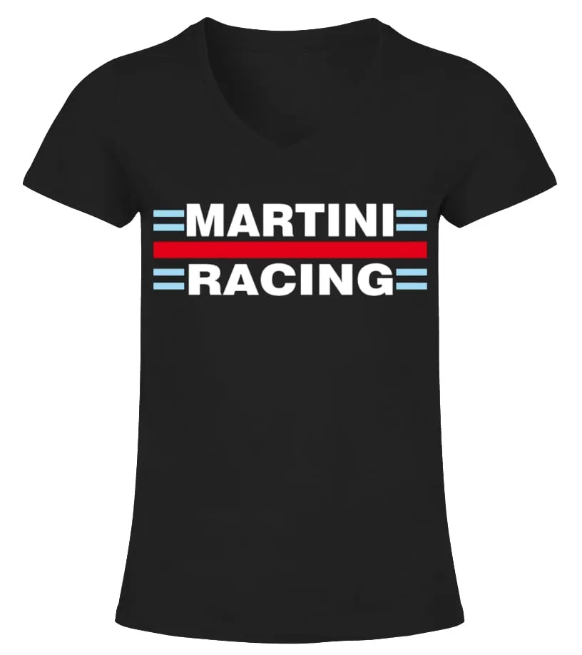 Martini Racing (BK Camiseta cuello pico Mujer