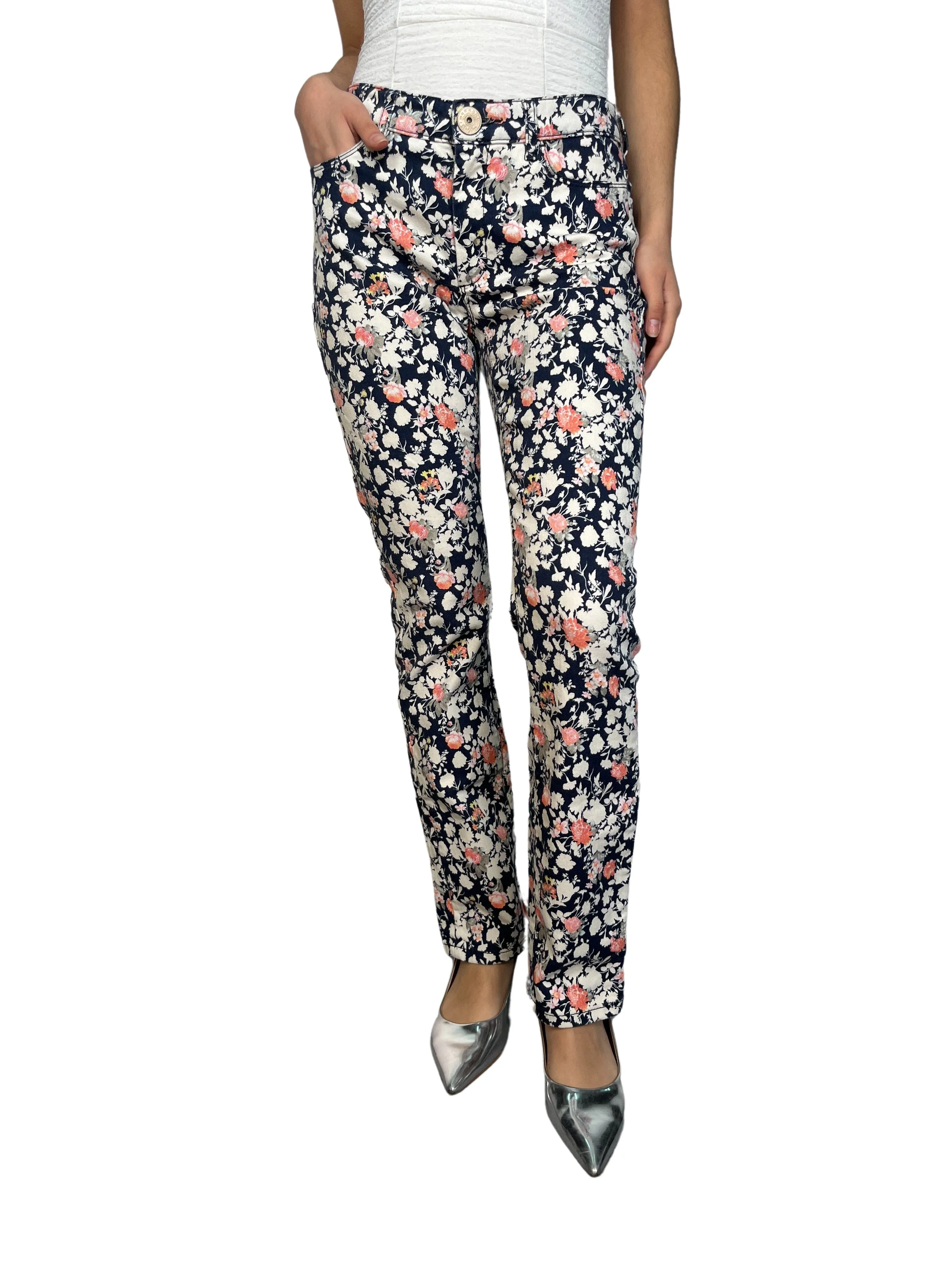 MAX MARA Pantalón Flores