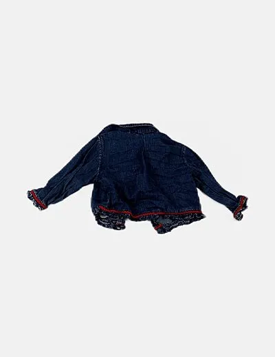 Mini Chaqueta denim azul