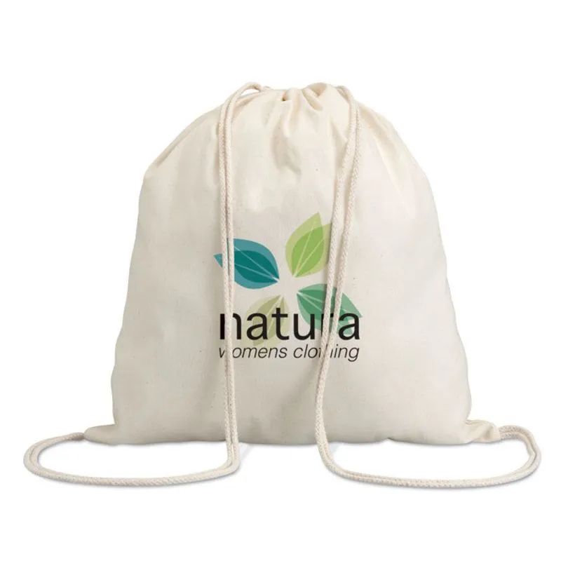 Mochila con cordones publicitaria Hundred
