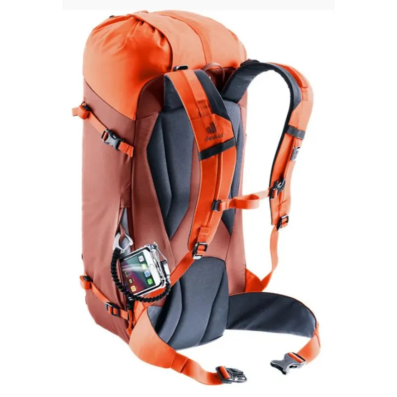 MOCHILA DE MONTAñISMO DEUTER GUIDE 24 (SECUOYAPAPAYA)