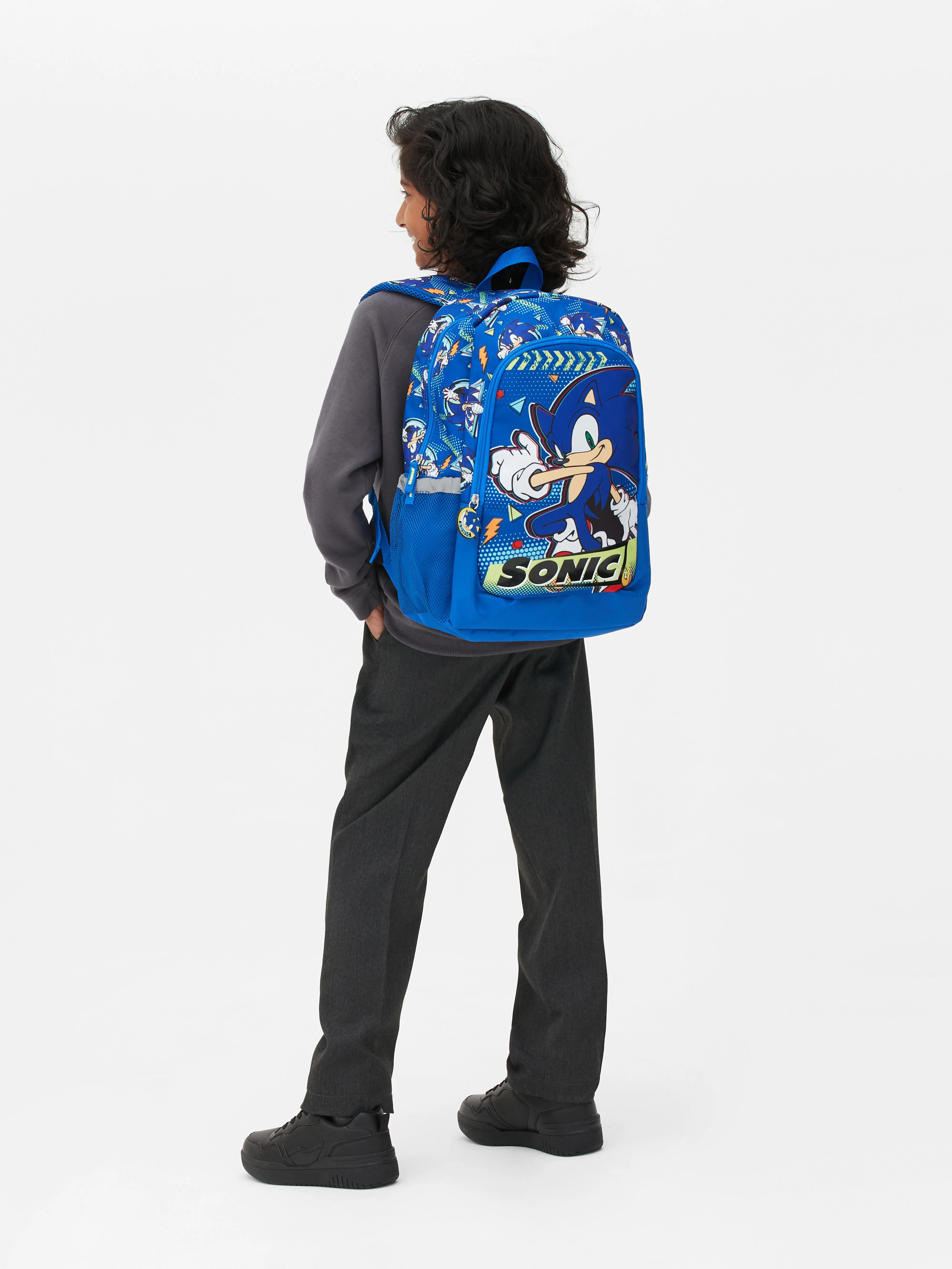 Mochila escolar de Sonic, el erizo