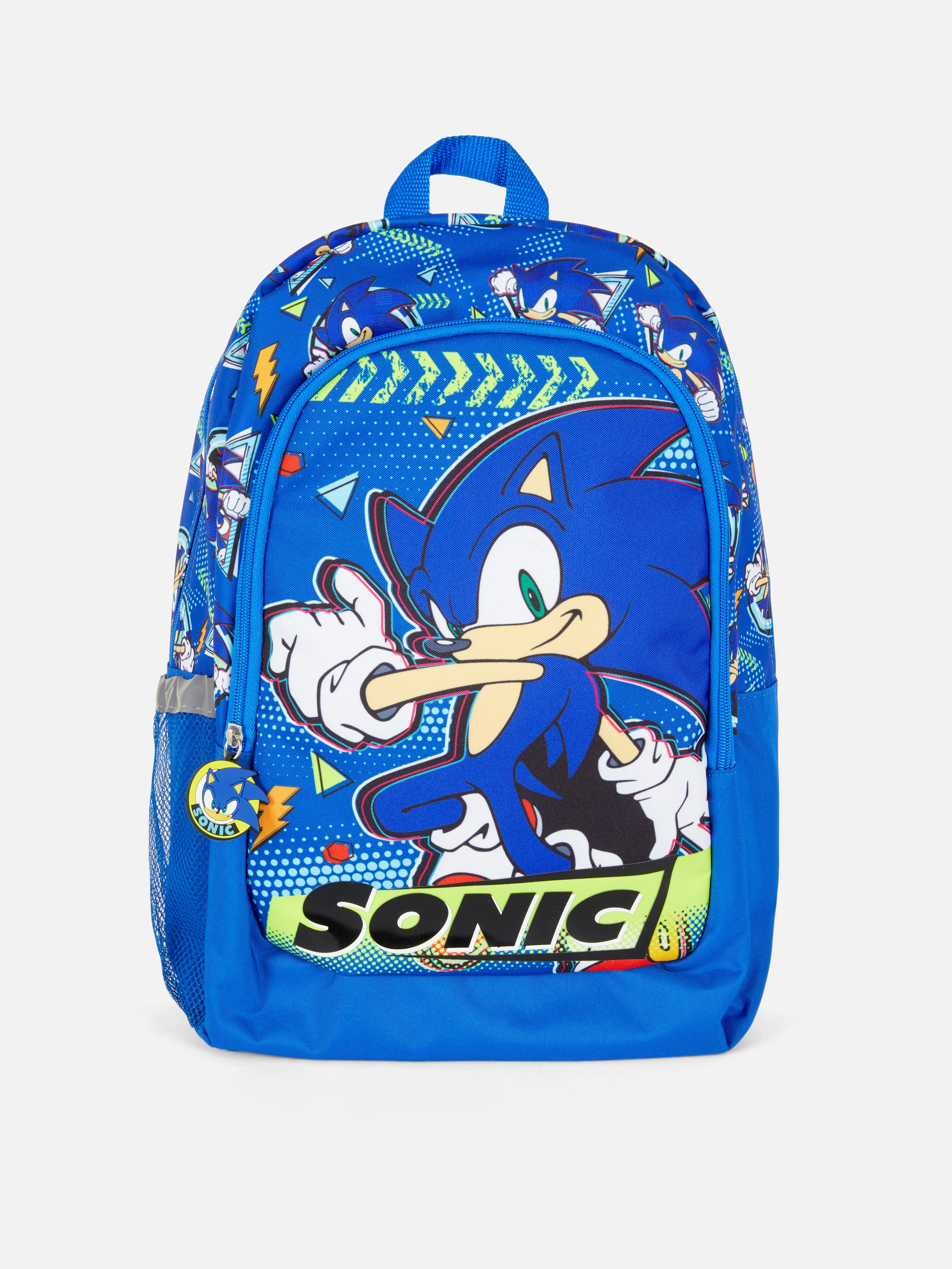 Mochila escolar de Sonic, el erizo