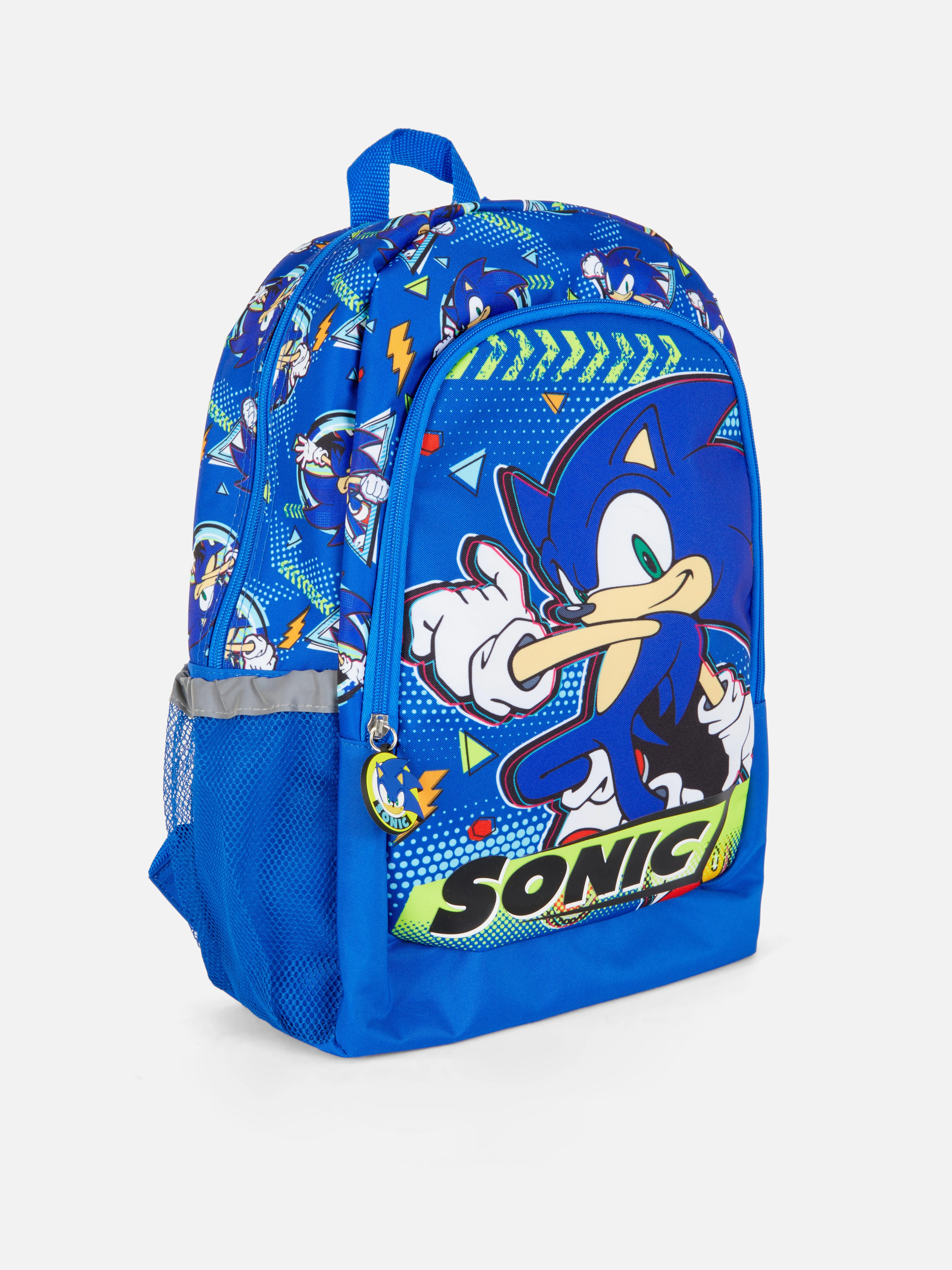 Mochila escolar de Sonic, el erizo
