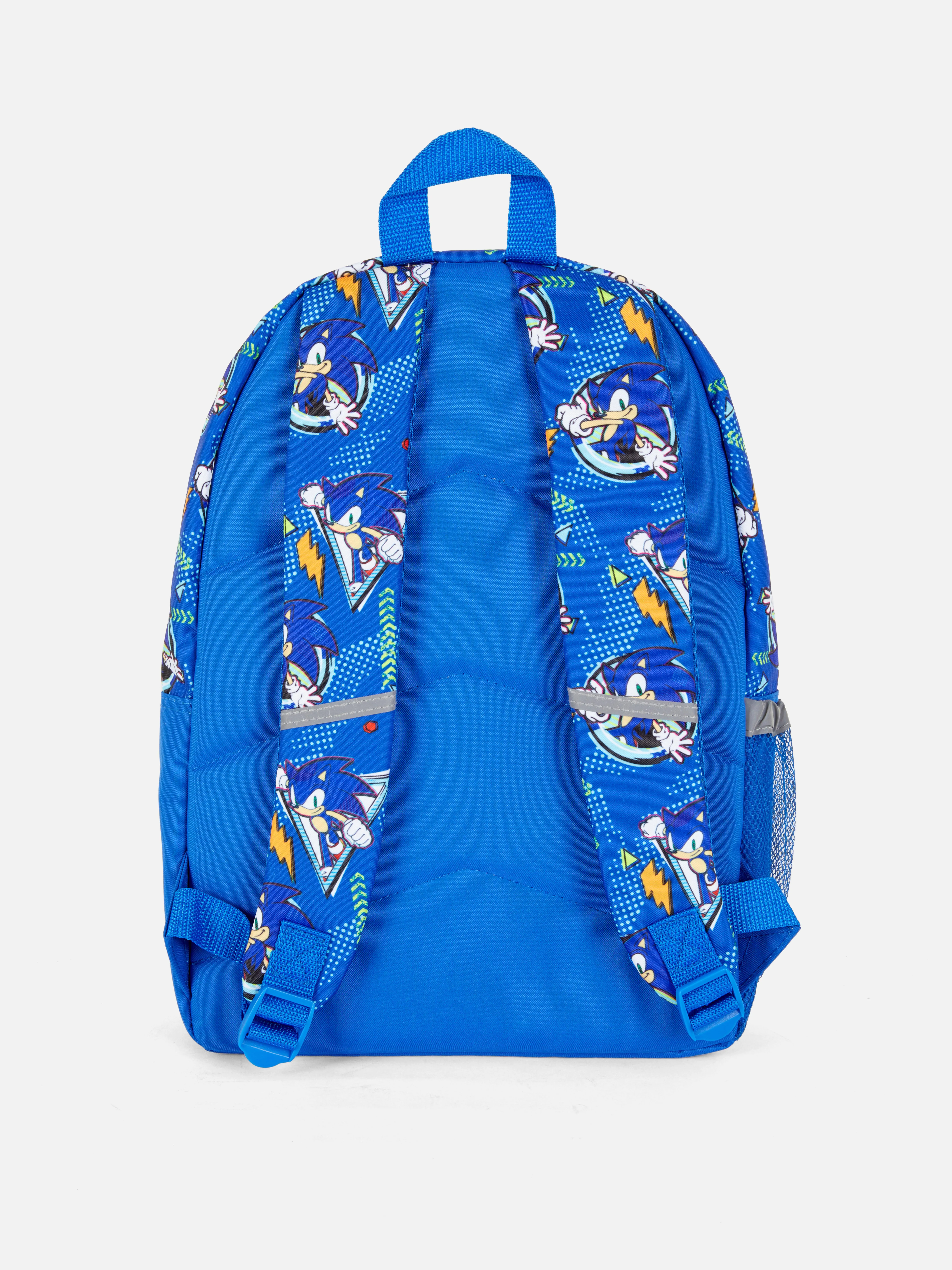 Mochila escolar de Sonic, el erizo