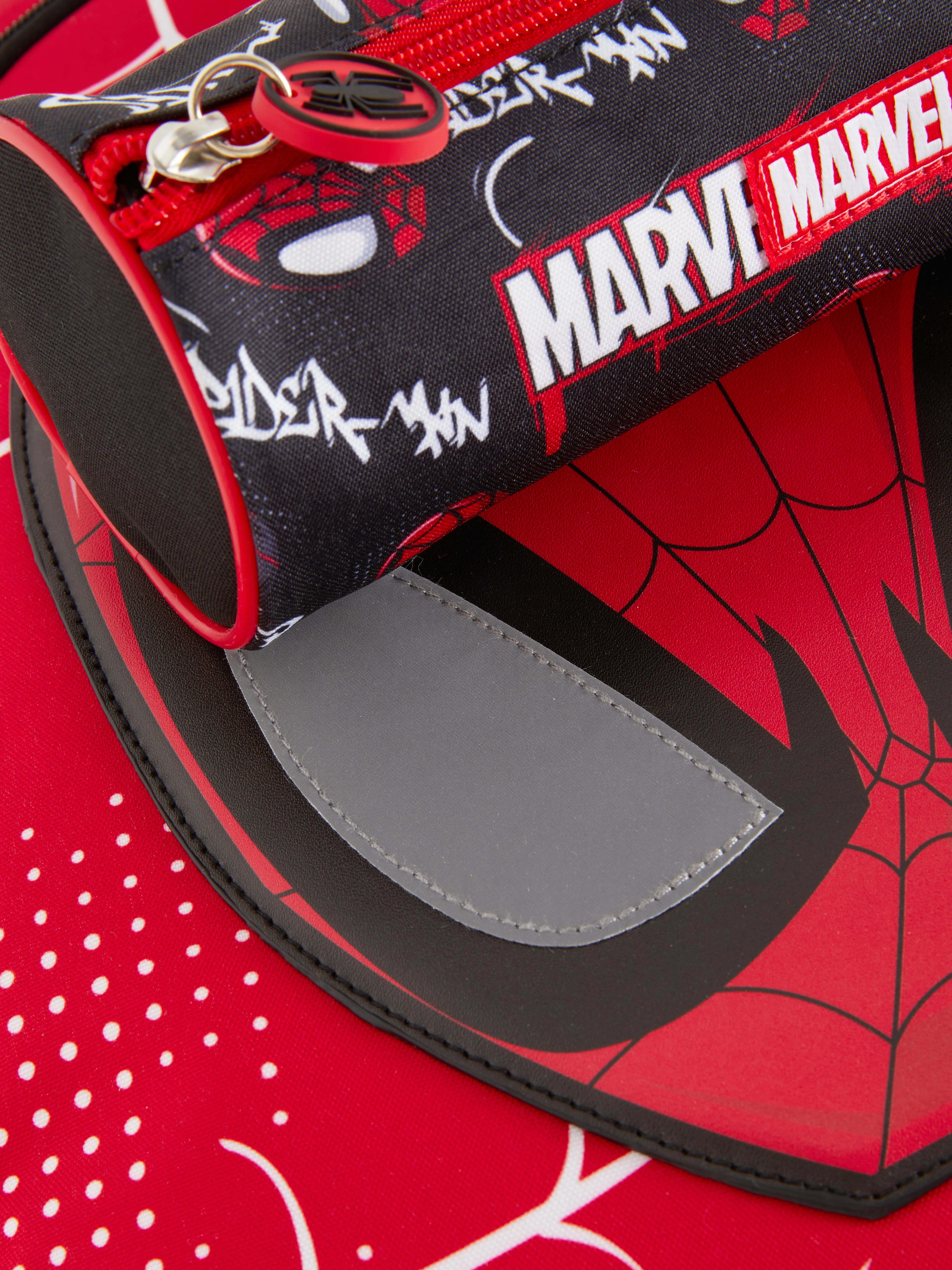 MOCHILA ESCOLAR Y ESTUCHE DE SPIDERMAN DE MARVEL