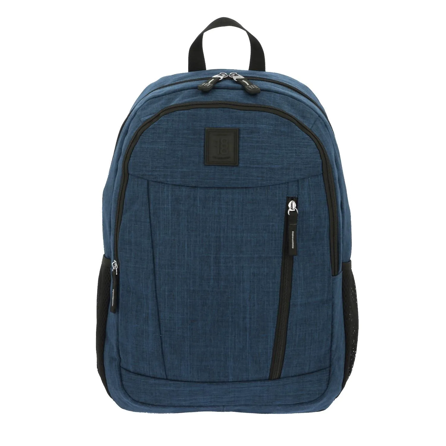 Mochila Grande 1818 Unisex Hop Azul Con Porta Laptop De Hasta 15.