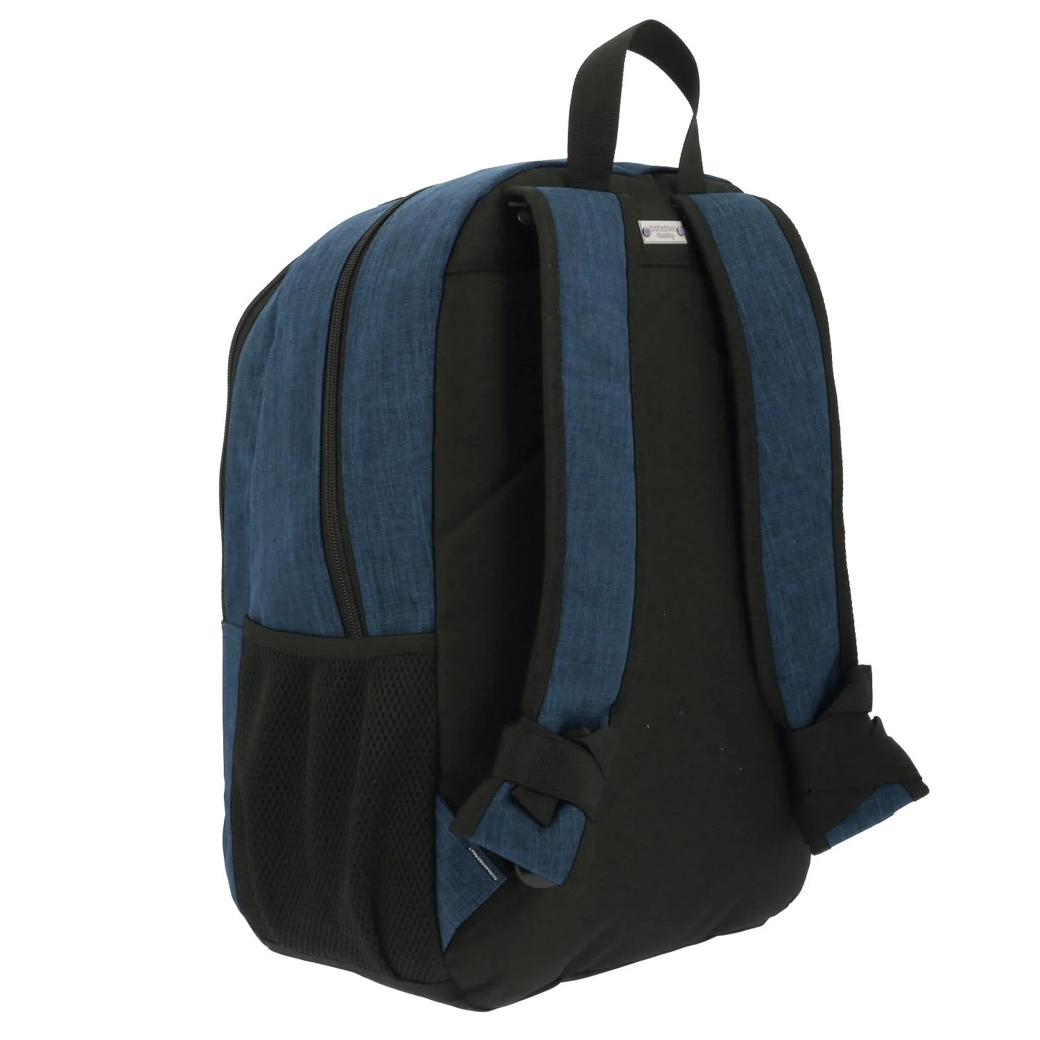 Mochila Grande 1818 Unisex Hop Azul Con Porta Laptop De Hasta 15.