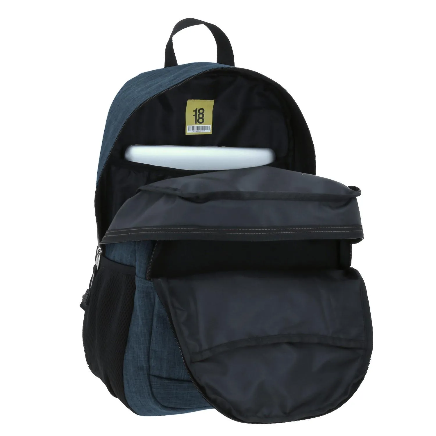 Mochila Grande 1818 Unisex Hop Azul Con Porta Laptop De Hasta 15.