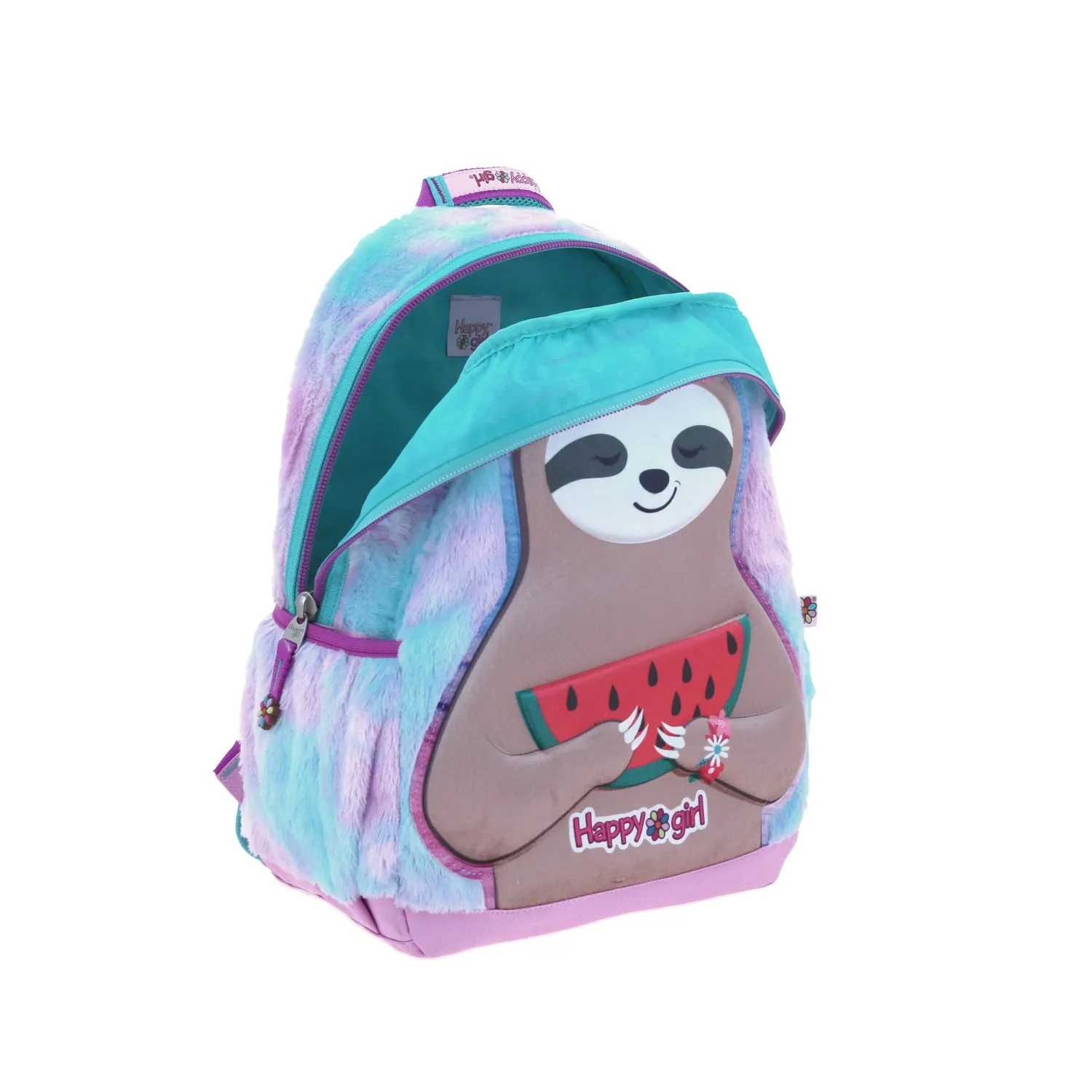 Mochila Grande Chenson Perezoso Peluche Happy Girl Loty