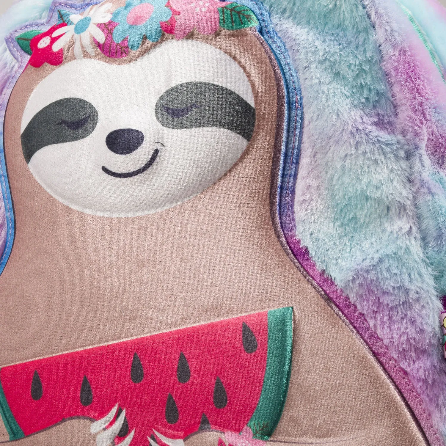 Mochila Grande Chenson Perezoso Peluche Happy Girl Loty