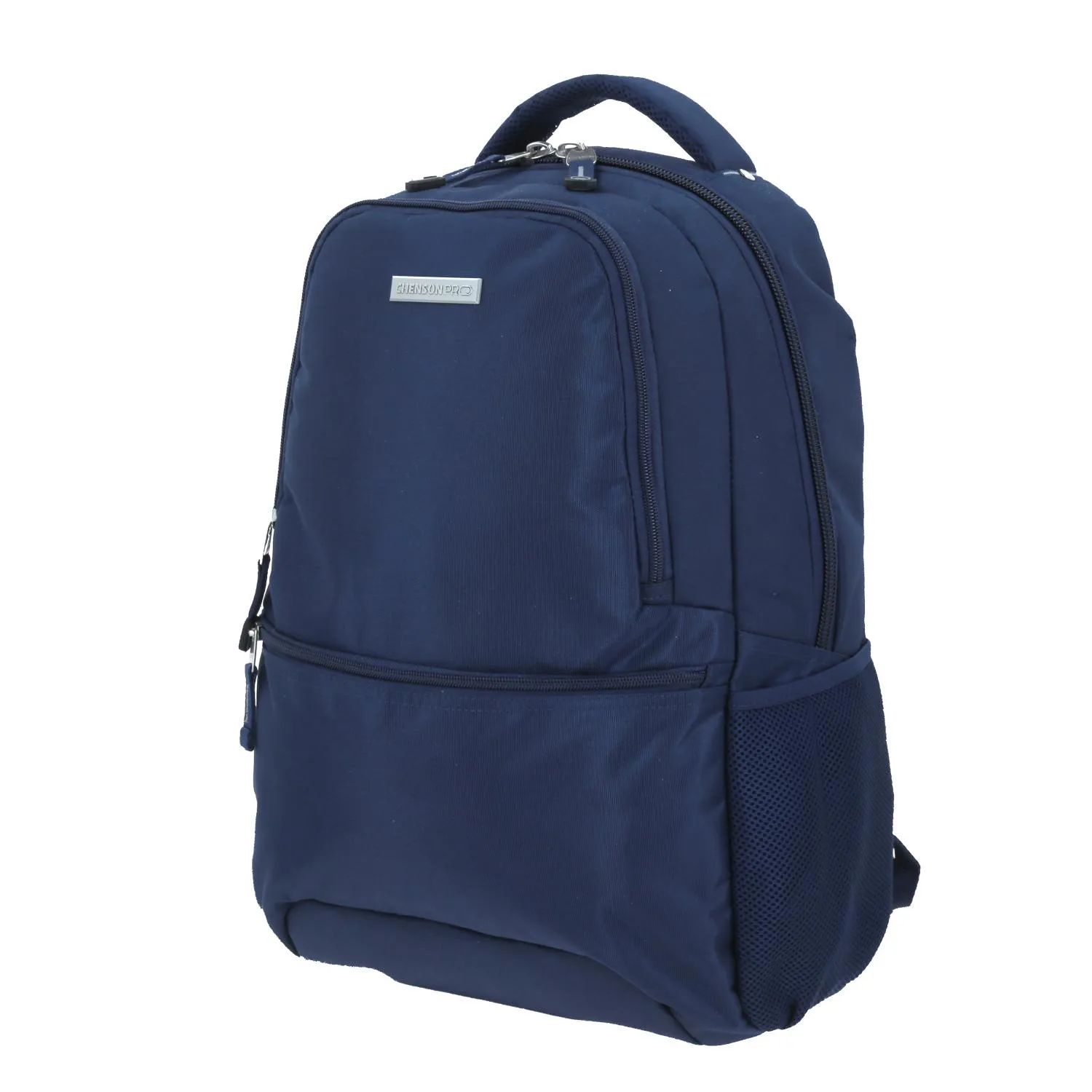 Mochila Grande Chenson Pro Para Hombre Merlot Azul Con Porta Laptop De Hasta 15.