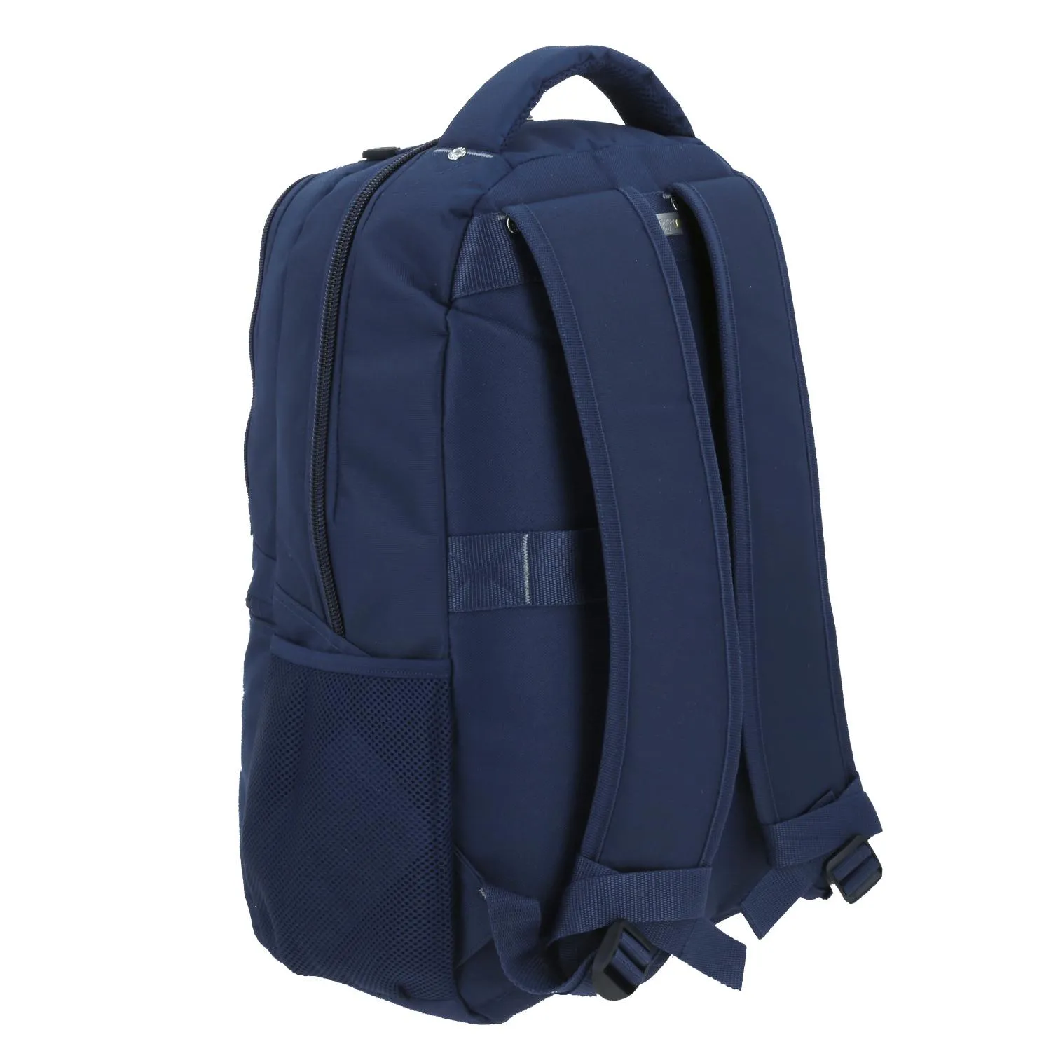 Mochila Grande Chenson Pro Para Hombre Merlot Azul Con Porta Laptop De Hasta 15.