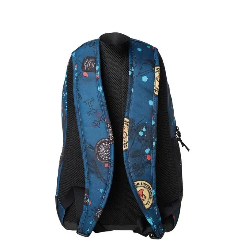 Mochila Hurley Blockade II Scribble Azul Print