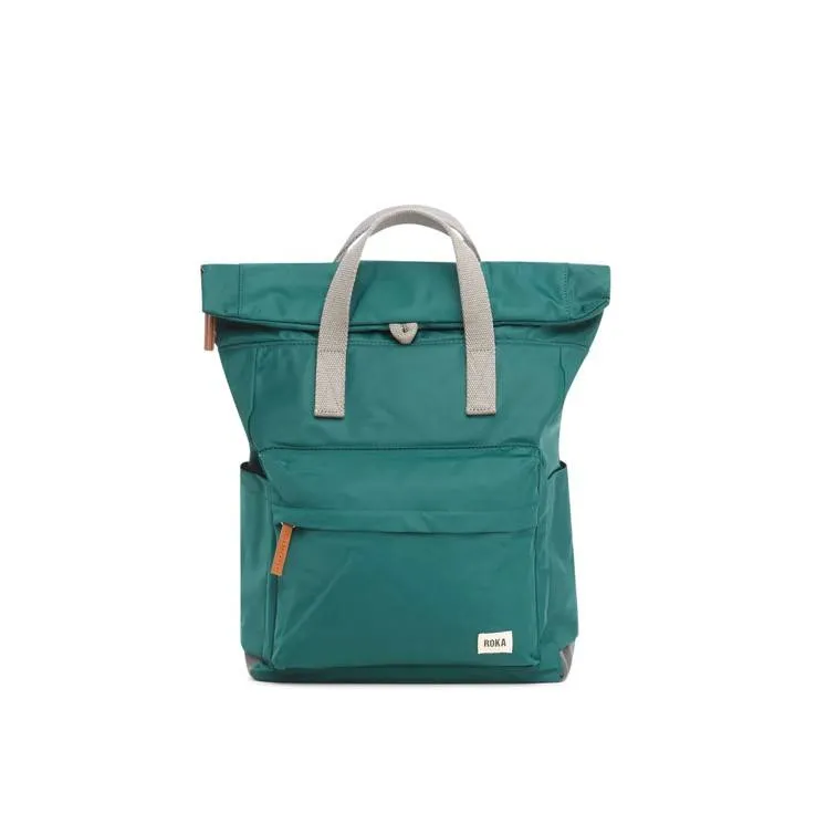 Mochila Roka Canfield B Sustainable Mediana Verde