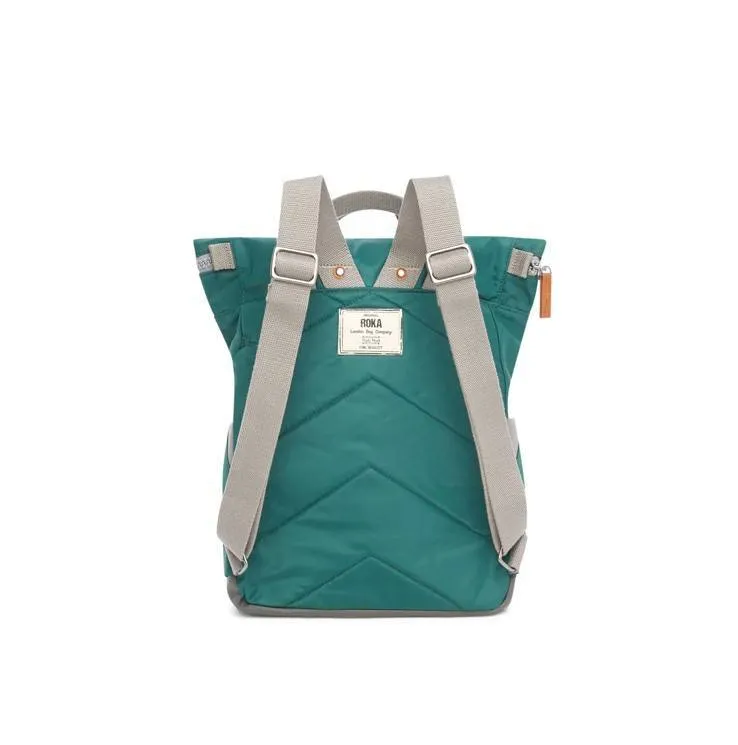 Mochila Roka Canfield B Sustainable Mediana Verde